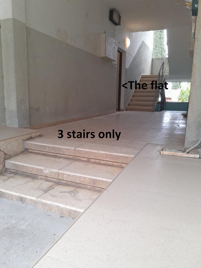 Apartament 3 Stairs Only To Cozy Flat On Hillel St Hajfa Zewnętrze zdjęcie
